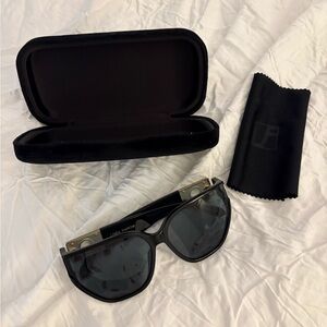 Linda Farrow Black Sunglasses